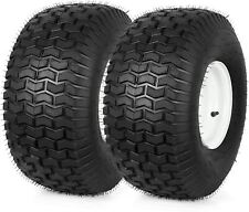 WEIZE 20x8.00-8 Lawn Mower Tractor Turf Tire with Rim, 4 Ply Tubeless, Set of 2 picture