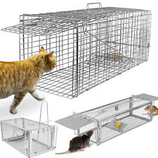 Humane Live Catch and Release Animal Cage Trap for Small Animals Rat Raccoons picture