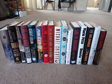 Lot of 10 Hardcover Bestsellers Thrillers Fiction Novel picture