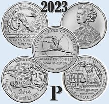 💰 2023 P American Women Quarters - Full Set 2023 of 5 coins - UNC - US Mint picture