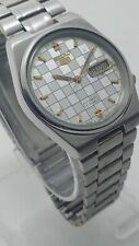 Vintage Seiko 5 Men's Automatic SS Wrist watch Japan Ref-7009A working condition picture