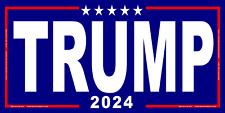 TRUMP 2024 - HUGE & VERY LARGE - Banner Sign - Reinforced Vinyl-USA MADE QUALITY picture
