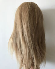 Strawberry Blonde Natural Human Hair Transparent Lace Wigs for Thin Hair Loss picture