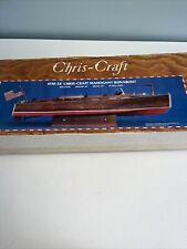 Dumas 1930 24' Chris-Craft Mahogany Runabout 1/8, Boat Kit #1230 NOT COMPLETE picture