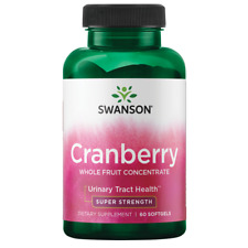 Swanson Cranberry Whole Fruit Concentrate - Super Strength 420 mg 60 Softgels picture