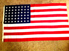 Vintage 48 Star  United States of America Flag-Dettras Flag Co. EVERWEAR BUNTIG picture