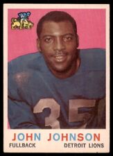 1959 Topps John Henry Johnson Detroit Lions #44 picture