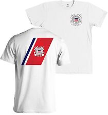 US Coast Guard Flag USCG Seal Front and Back Shirt - NEW picture