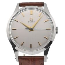 OMEGA vintage Ref.2760-6SC SS/Leather Cal.283 Hand Winding Men's Watch G#130488 picture