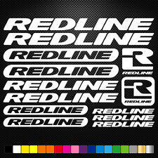 FITS Redline Vinyl Decals Stickers Sheet Bike Frame Cycle Cycling Bicycle picture