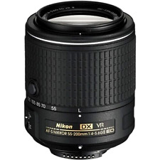 (Open Box) Nikon AF-S DX NIKKOR 55-200mm f/4-5.6G ED VR II Telephoto Zoom Lens picture