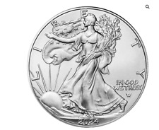 2024 $1 American Silver Eagle 1 oz BU picture