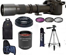  TELEPHOTO ZOOM LENS 500-1000MM + BACKPACK + TRIPOD FOR NIKON D3400 D5100 D3100 picture
