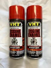 VHT High Temp Paint VHTSP152 (2 PACK); Engine Enamel 11oz Old Ford red 550F picture