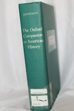 Oxford Companion American History Johnson Library Reference Book Vtg 1966 Hrdbnd picture