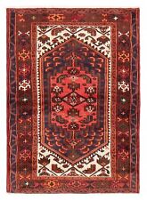 Vintage Hand-Knotted Turkish Carpet 3'5