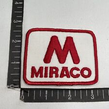 Vtg MIRACO Cow Cattle Livestock Watering Advertising Patch 09J7 picture