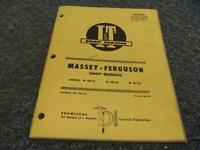 I&T Massey-Ferguson MF135 MF150 MF165 Tractor Shop Service Repair Manual MF-27 picture