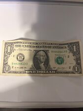 RARE 2013 B Duplicate $1 One Dollar Bill Star Note B03509928* picture