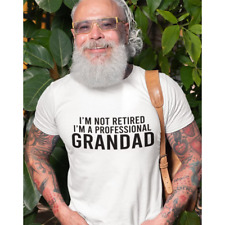 GRANDAD T-shirt I'M Not Retired I'M a Professional Grandad Cool Grandpa Dad Tee picture