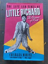 THE LIFE AND TIMES OF LITTLE RICHARD Charles White 1984 HCDJ 1st Ed Harmony Book picture