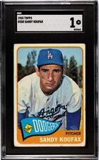 1965 Topps Sandy Koufax Los Angeles Dodgers #300  SGC  1 picture