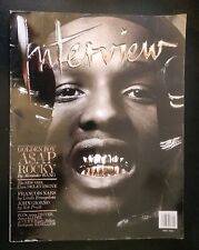 INTERVIEW April 2013 A$AP Rocky Pop Culture Celebrity Interview No Label picture