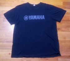 vintage Yamaha rare purple Logo t shirt XL motorcycle pro audio guitar music picture