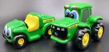 ERTL John Deere Push N Roll Johnny Tractor Farm Toy Truck & Gator Green Diecast picture