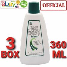Selsun Shampoo USA NEW Abbott 3 Box 360 ml Health Care Dandruff Exp.2026 Fresh picture