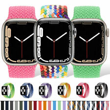 Braided Solo Loop Band For Apple Watch 38/44/45/49mm iWatch Ultra Series 8-1 SE  picture