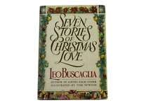 Vintage Seven Stories Of Christmas Love Leo Buscaglia 1987 Slack Hardcover Book picture