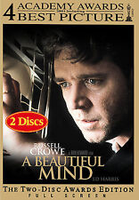 A Beautiful Mind DVD 2 Disc Awards Edition Full Screen Russell Crowe Ron Howard picture