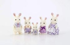 Sylvanian Families LAVENDER RABBIT FAMILY Hokkaido Limited Calico Critters picture