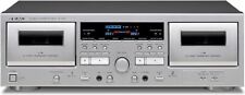 TEAC Double Cassette Deck W-1200 Silver 100V 50/60Hz 4.1kg High Quality Sound picture