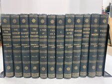HARDY, THOMAS 12-VOLUME ANTIQUE BOOK COLLECTION CIRCA LATE 1800'S PF Collier picture