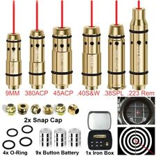 9mm/380ACP/40S&W Laser Training Bullet Dry Fire Cartridge Tactical Red Dot Laser picture