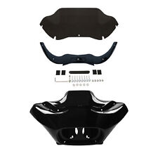Inner & Outer Fairings Windshield Trims Fit For Harley Road Glide 1998-13 Black picture