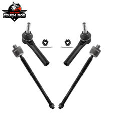 4pcs Front Inner Outer Tie Rods for GMC Sierra 1500 Yukon XL 2014-2019 picture
