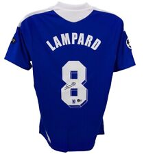 Frank Lampard Signed Chelsea Blue Home Soccer Jersey #8 - Beckett COA picture