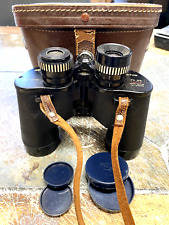 Vintage Swift Triton #748 Binoculars w/ Leather Case Fully Coated Japan 7X35 picture
