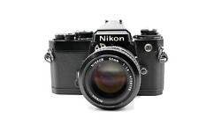 Nikon FE Manual Camera in Chrome or Black w/ optional 50mm 1.8 or 1.4 AI lens picture
