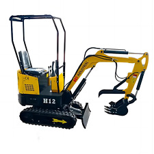 AGT NEW Mini Excavator 13.5 HP 1-Ton Digger Tracked Crawler B&S Gas Engine EPA picture