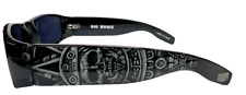 Authentic Dyse One Shades Skullendario Grey Aztec Sunglasses Cali Lowrider Style picture