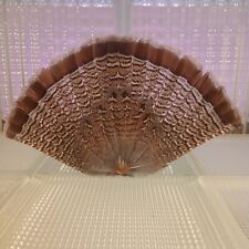 Mature Minnesota Ruffed Grouse Feathers - Tail Fan - Cinnamon Color Phase - Rare picture