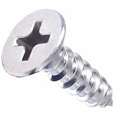#4 Wood Screws Phillips Flat Head Stainless Steel 316 Marine Grade All Lengths picture