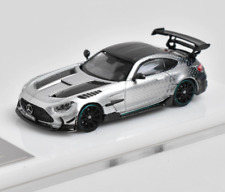 Top 1:64 Silver AMG GT Black Series Racing Sports Diecast Model Metal Car picture