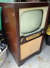  Rare 1950s Emerson Television in Ingraham Cabinet Made of Mahagony  picture