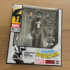 Marvel MAFEX No.147 SPIDER MAN BLACK COSTUME COMIC Ver. Medicom Toy Figure New picture
