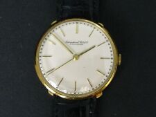 Vintage 1960s 18k Gold International Watch Co. Cal. 402 Mens Dress Watch i11212 picture